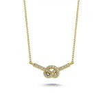 14k Gold Lume Pendant Necklace