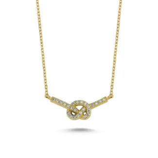 14k Gold Lume Pendant Necklace