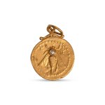Ephesus Pendant | 24k Gold
