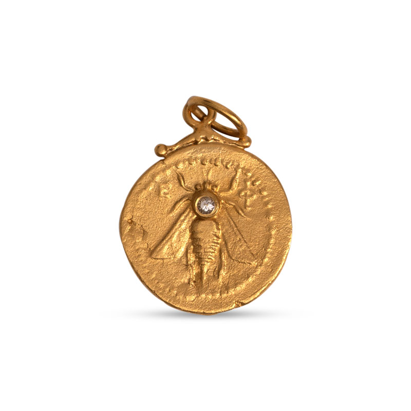 Ephesus Pendant | 24k Gold