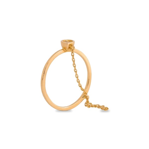 Elure Ring | 18k gold ring, yellow-gold variant