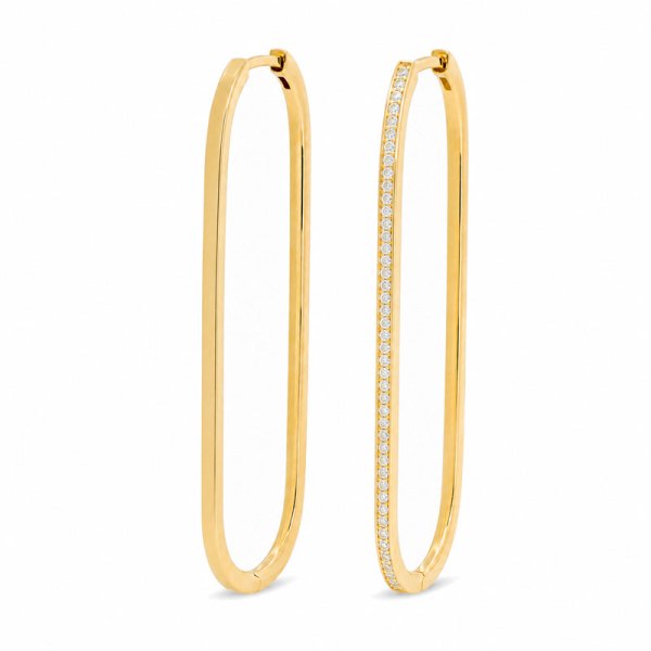 Delin Large Earrings | 18k Gold